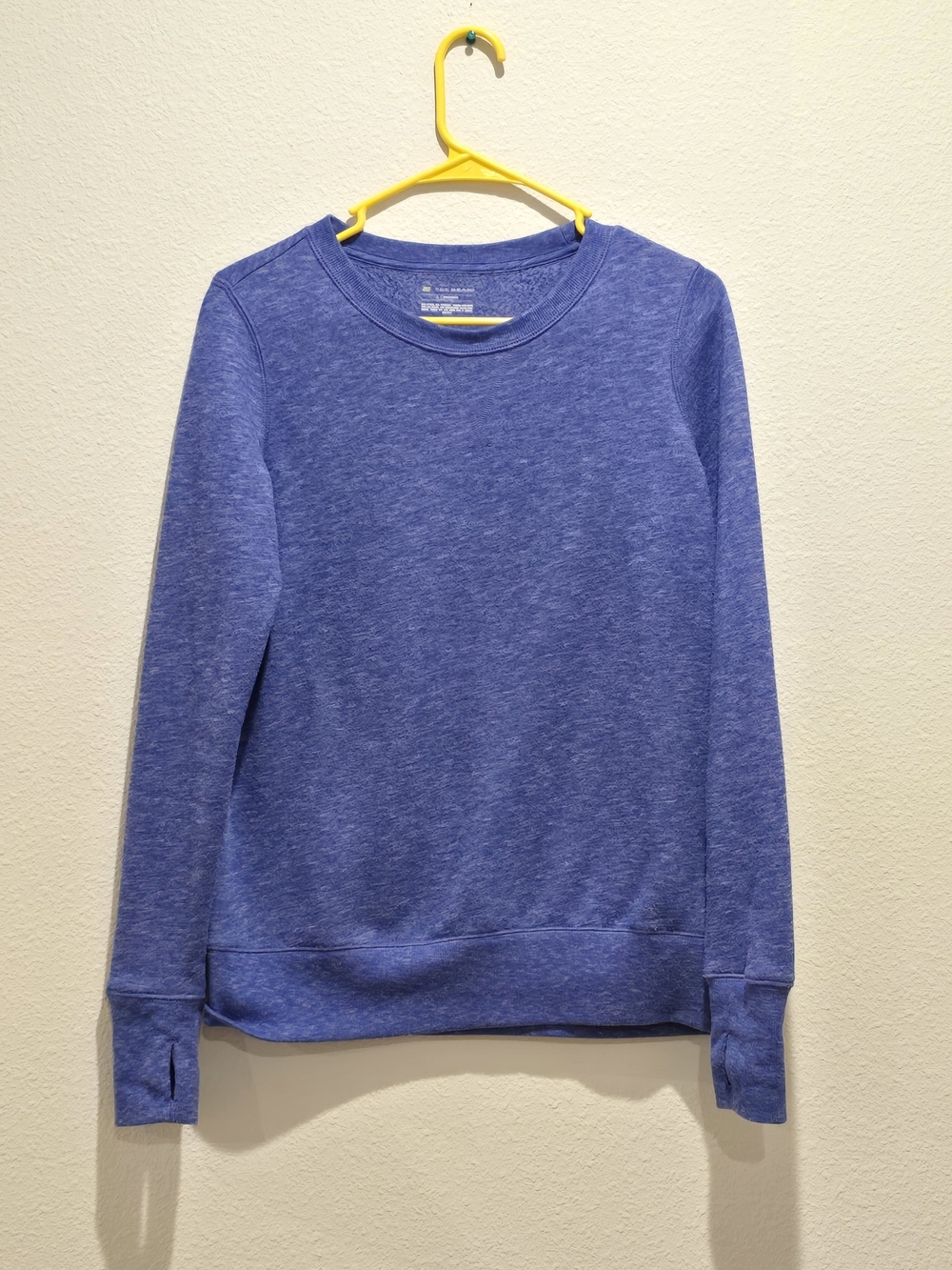 tek gear Heather Royal Blue Crewneck Sweatshirt